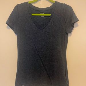 Navy Blue V-Neck